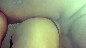 Nerdy girl next door surprises cousin with anal creampie invitation.