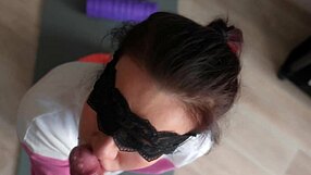 Morning workout made my roommate's cock hard and he fucked my ass