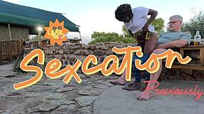 we have fun in the garden and almost get caught