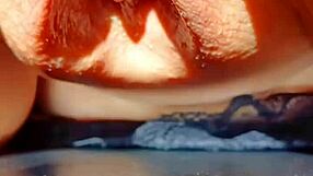 Mature Mons Shows Her Huge Wet Pussy Teasingly