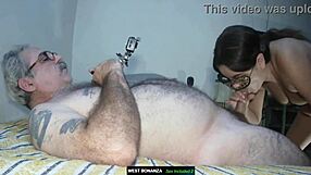 Quick suck and fuck leads to pussy creampie