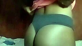Horny Kenyan crossdresser strips and fingers his gaping asshole