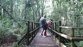 we have fun in the garden and almost get caught