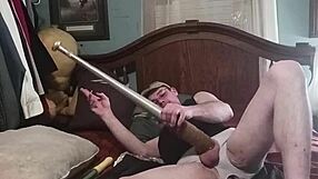 Intense Anal Play With Dildo And Monster Cock Toys