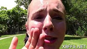 Teens toy with eager wet slits