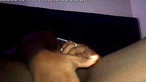 She reached orgasm using only a vibrator and caresses in the car.