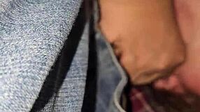 Enjoying a full performance at the concert in the truck