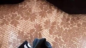 gretala, a milf with hairy features, in boots