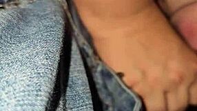 Enjoying a full performance at the concert in the truck