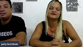 Pornstar Paty Bumbum answers spicy public questions outdoors