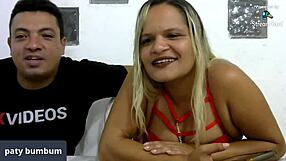 Pornstar Paty Bumbum answers spicy public questions outdoors