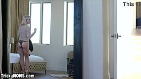 Long-Legged Beautiful Stepmother Enjoys Forbidden Taboo Sex with Ease