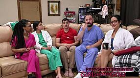 Aria Nicoles gennemgår sin årlige undersøgelse med læge Tampa