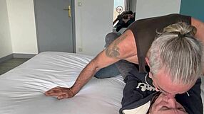 romantic morning fuck with spanish latina milf sucking and licking to creampie