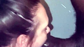 giving thick black cock amazing head, mature mouthful cum in mouth 😍