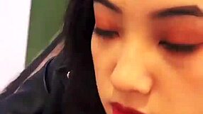 Cool Chinese model showcasing stunning poses for the camera