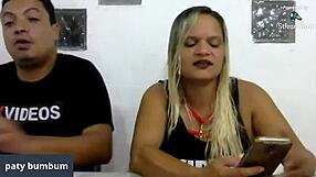 Pornstar Paty Bumbum answers spicy public questions outdoors