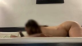 Wow! Thai chubby wife rides hard, creampies, and moans insanely loud!