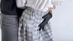 Tied Up Teen Blowjob!