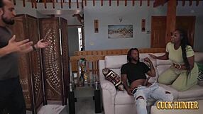 thick ass ebony wife punishes husband by riding bbc