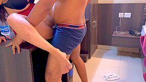 indian college teacher gets anal and doggy style hardcore sex with student!