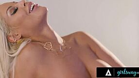 Brunette Babe Ariella Ferrera Fucks Blonde Babe Puma Swede With Big Tits And Natural Tits In European Scene