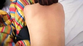 Wow, Miranda's hot moans while bent over!