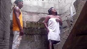 My brick layer neighbor fuck me in uncompleted building