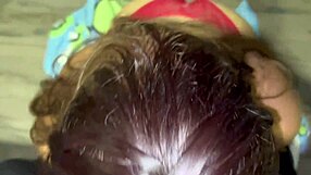 Roommate deepthroats my cock and swallows cum for rent