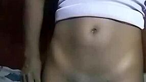 Horny Kenyan crossdresser strips and fingers his gaping asshole