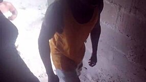 My brick layer neighbor fuck me in uncompleted building