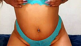 Fat milf riding in cowgirl, her shaved pussy and big ass on display