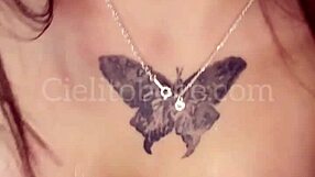 I touch myself while the neighbor stares hard! Real trailer!