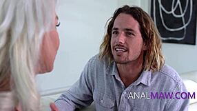 British Stepmom Gets Anal Fucked Hard