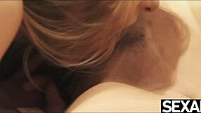 i watch blonde milfs kiss and relax together