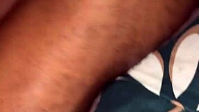 Ebony Fat Ass Beauty Bent Over For Rough Anal Fucking And Creampie.