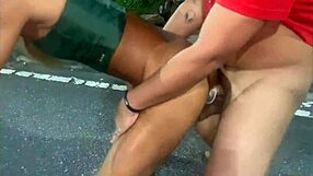 is this wife moaning as she gets followed and fucked by a stranger outdoors
