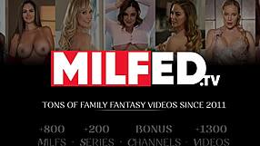 A cheating busty milf enjoys wild adventures with a young 18+ companion