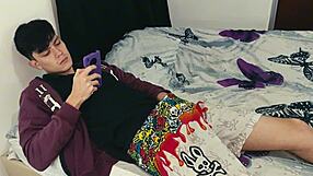 my stepson masturbates with tantaly doll, i help with his penis