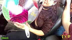 Victoria dias and rob carvalho have public street sex with big ass latina in outdoor setting