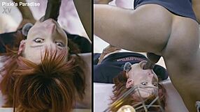 Wow, submissive redhead takes bbc everywhere!