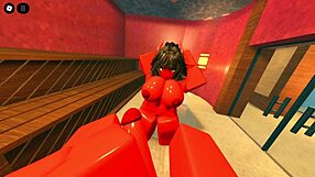 does this demon girl seduce you in the sauna?