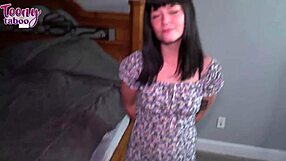 Trimmed pussy nova vixen drilled hard by seth for creampie