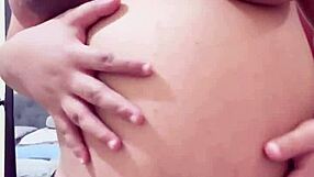Damn! Pregnant Arab Step Mom Strips on Webcam for Hard Fuck!