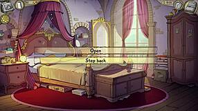 playing with this cute toy leads to blowjob and cumshot in innocent witches gameplay part 4