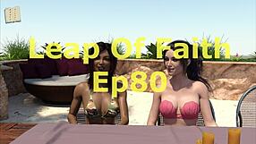 i can't believe steph's route in leap of faith 80 got me bent over with that big cock in doggystyle. it’s pure retro heat with those big tits bouncing!
