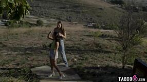 Stepsisters Take Private Tour Of Celebritys Home And Get Fucked In It.