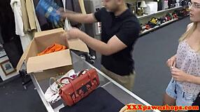 Watch Amateur Ballsucking Before Intense Doggystyle Action!