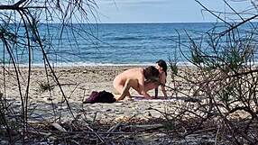 Beach Sex Between Two Passionate Lovers With Female Squirting Orgasms At 7 40 And 13 25