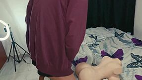 my stepson masturbates with tantaly doll, i help with his penis